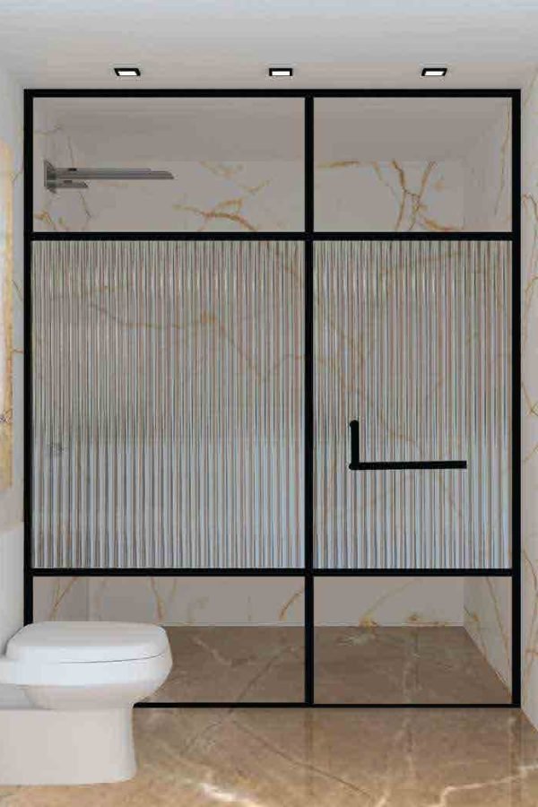 Invisible Hinge Shower