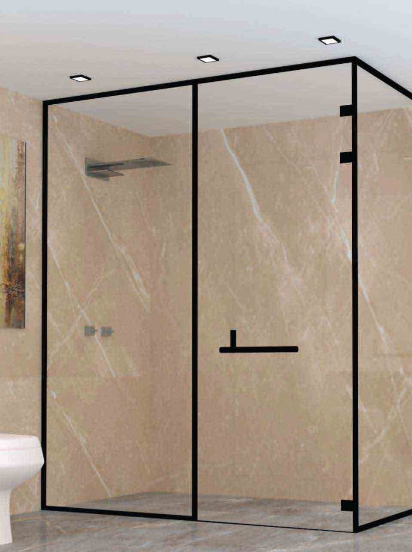 Visible Hinge Shower 2 Fix+1 Door(90°)